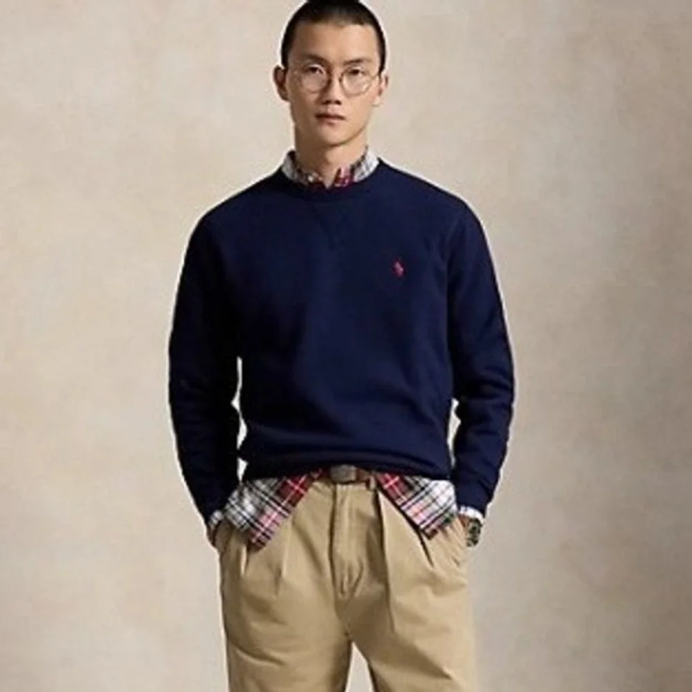 Polo Ralph Lauren Mens XXL Crewneck Pullover Navy Sweater NWT